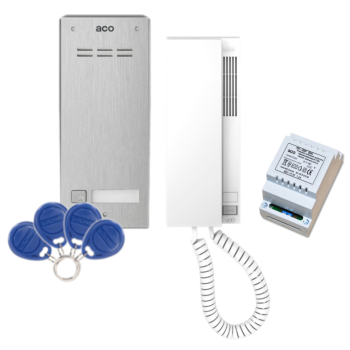 ACO FAM-P-1NPACC NT + UNIFON INS-UP720B + TR DIN 1,2A 12V